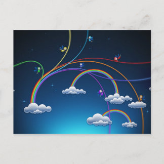 Carte Postale Arcs-en-ciel
