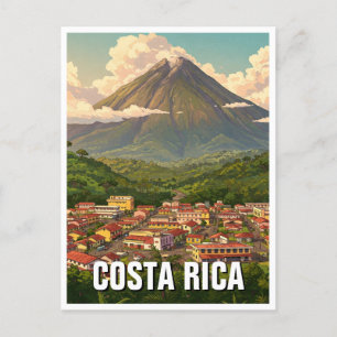 Carte Postale Arenal Volcano La Fortuna Costra Rica Voyage