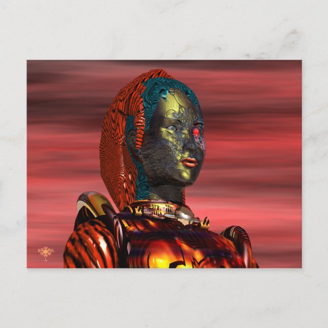 CARTE POSTALE ARES - CYBORG (Devant)