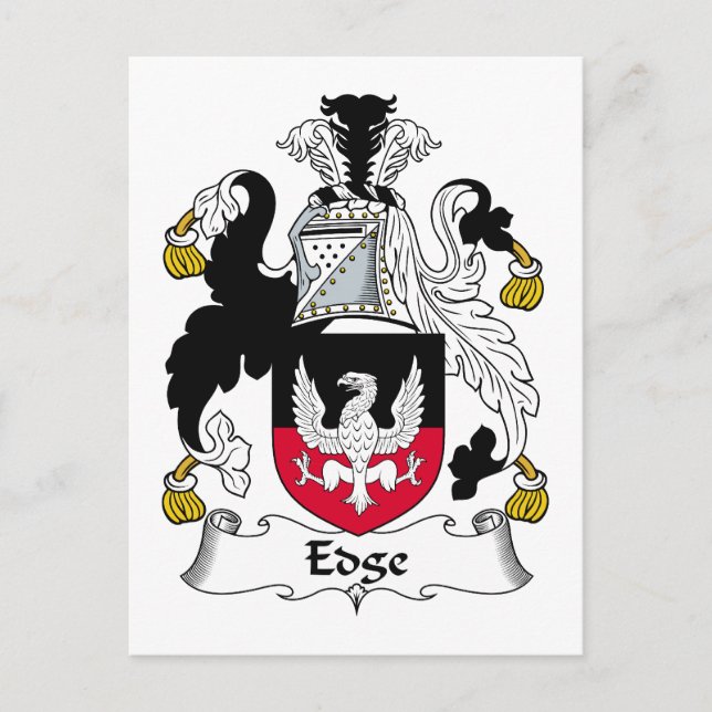 Carte Postale Arête de famille Edge (Devant)