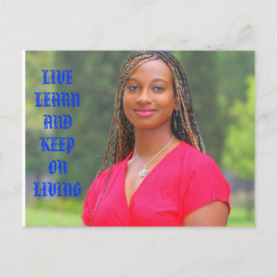 Carte Postale argent ann lee **fameuse citation