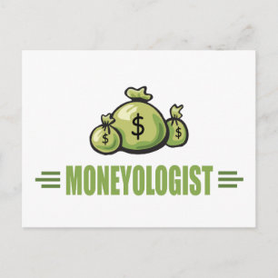 Carte Postale Argent humoristique