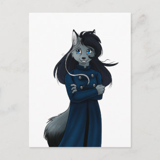 Carte Postale Argentée