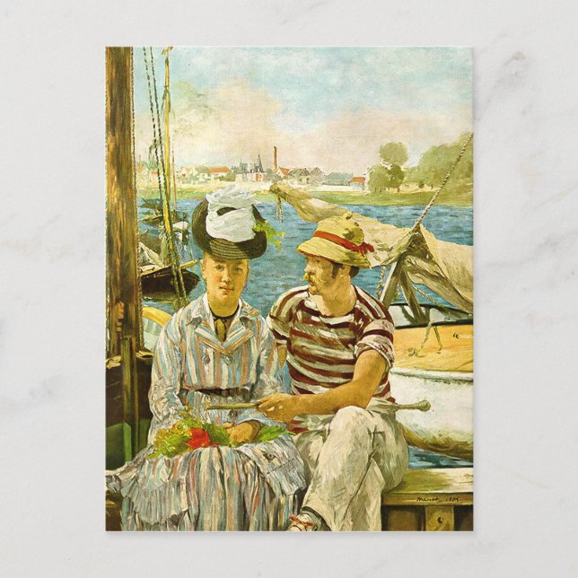 Carte Postale Argenteuil Edouard Manet (Devant)