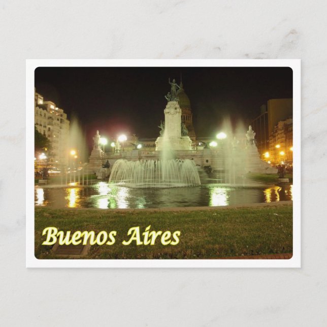 Carte Postale Argentine - Buenos Aires - (Devant)