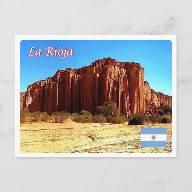 Carte Postale Argentine - La Rioja - (Devant)