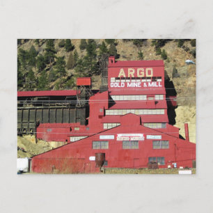 Carte Postale Argo Gold Mine & Mill, Idaho Springs, Colorado