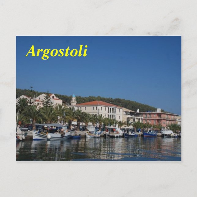 Carte postale Argostoli (Devant)