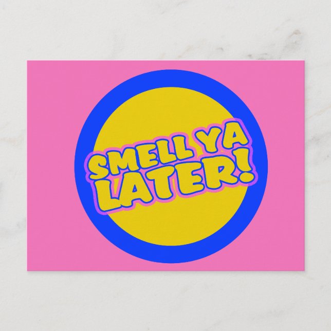 Carte Postale Argot drôle des années 80 (Devant)