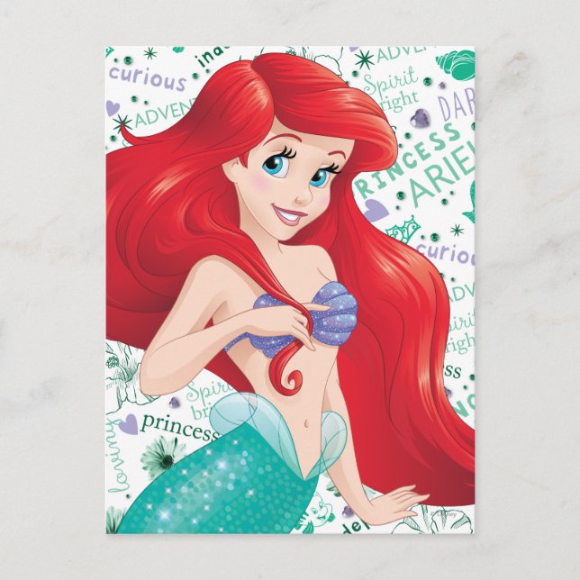 Carte Postale Ariel aventurier (Devant)