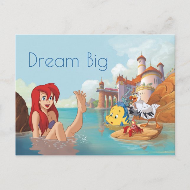 Carte Postale Ariel | Gros rêves (Devant)