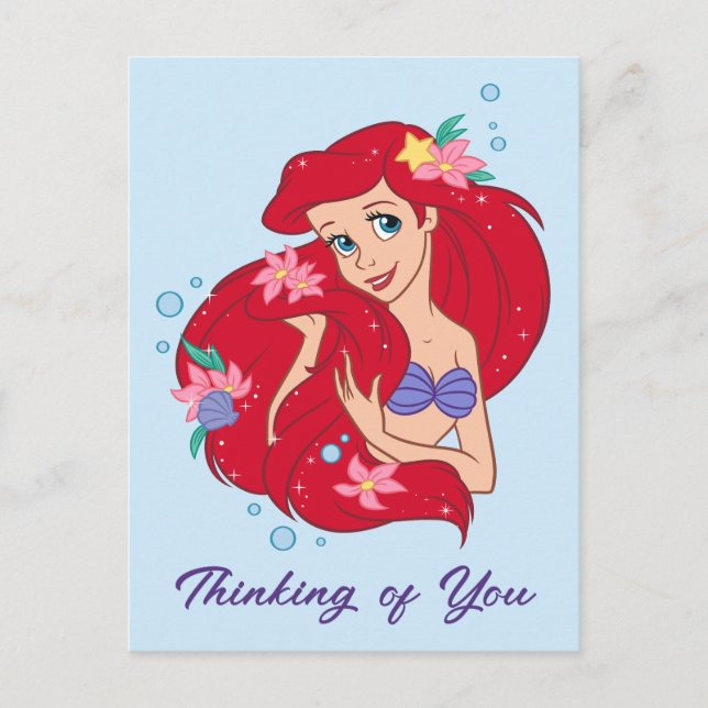 Carte Postale Ariel Ocean Beauty Bloom (Devant)
