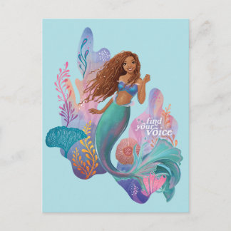 Carte Postale Ariel Trouve ta voix
