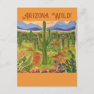 Carte Postale Arizona Desert Art