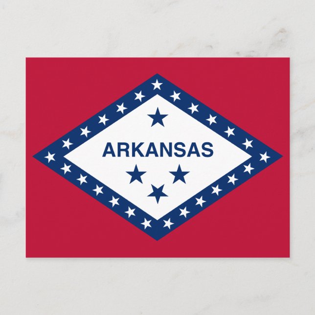 Carte Postale Arkansas, États-Unis (Devant)