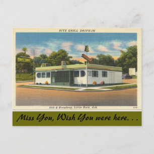 Carte Postale Arkansas, Ritz Grill Drive-in