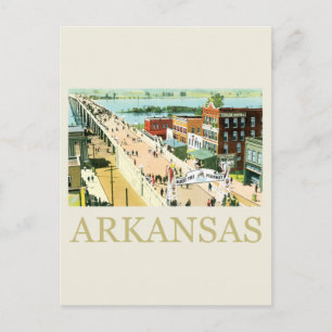 Carte Postale Arkansas vintage