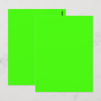 Arlequin Vert Néon Uni