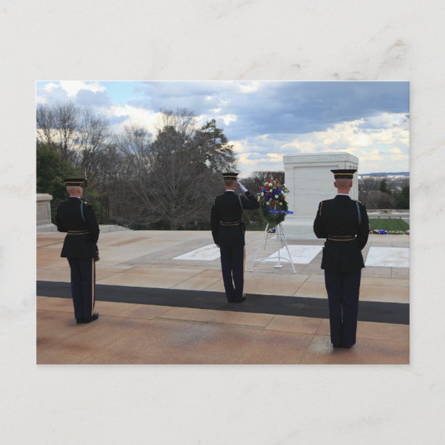 Carte Postale Arlington Cemetary (Devant)