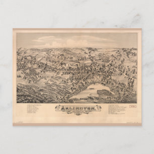 Carte Postale Arlington Massachusetts (1884)
