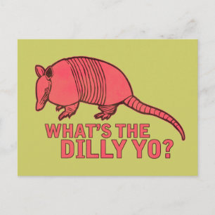 Carte Postale Armadillo