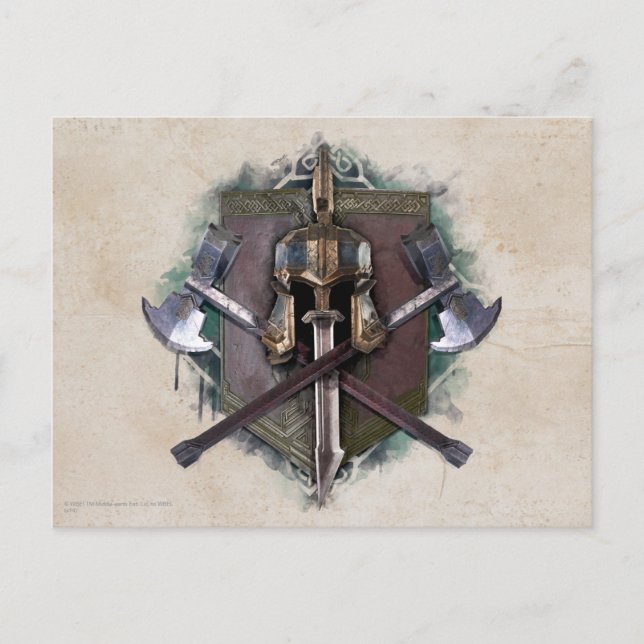 Carte Postale Arme De L'Armée Des Nains (Devant)