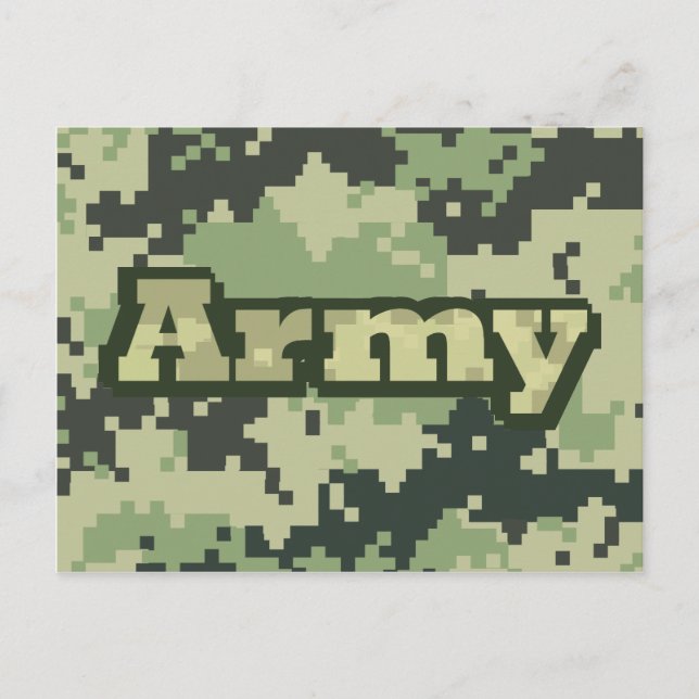 Carte Postale Armée (Devant)