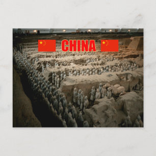 Carte Postale Armée de Terre Cuite Chine - Photo Pro