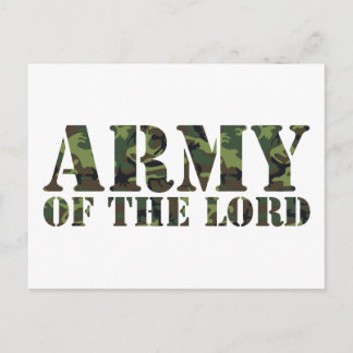 Carte Postale Armée Du Seigneur