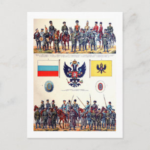 Carte Postale Armée russe
