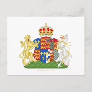 Carte Postale Armoiries Anne Boleyn