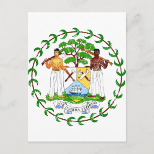 Carte Postale Armoiries De Belize
