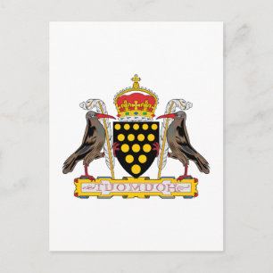 Carte Postale Armoiries de Cornwall