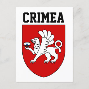 Carte Postale Armoiries de Crimée
