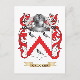 Carte Postale Armoiries de Crocker
