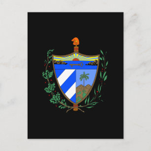 Carte Postale Armoiries de Cuba