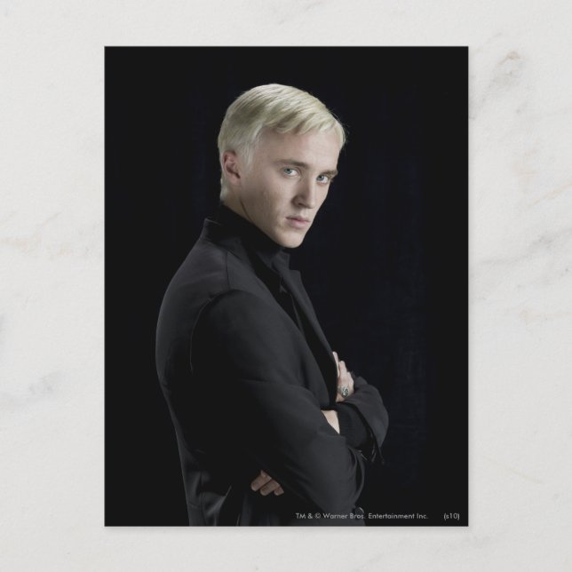 Carte Postale Armoiries de Draco Malfoy croisées (Devant)