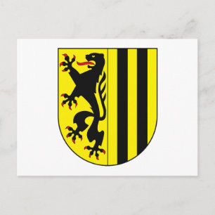 Carte postale Armoiries de Dresde
