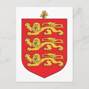Carte Postale Armoiries de Guernesey