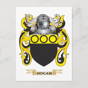 Carte Postale Armoiries de Hogan (crête de famille)