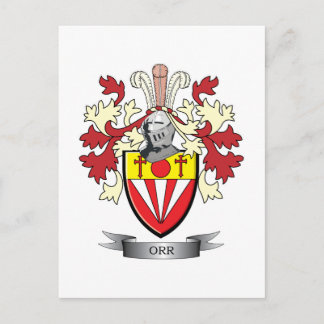 Carte Postale Armoiries de la famille Crest