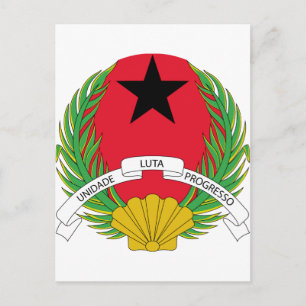 Carte Postale Armoiries de la Guinée-Bissau