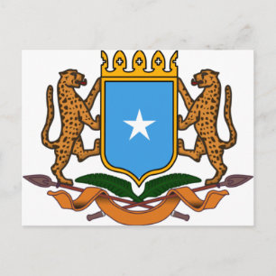 Carte Postale Armoiries de la Somalie