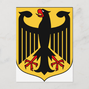 Carte Postale Armoiries de l'Allemagne