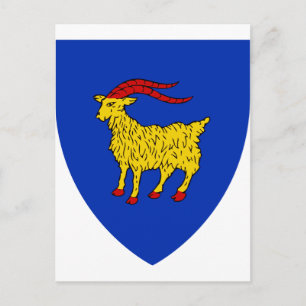 Carte Postale Armoiries de l'Istrie en Croatie