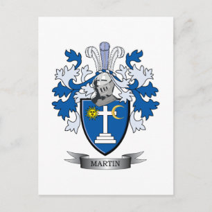 Carte Postale Armoiries de Martin