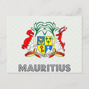 Carte Postale Armoiries de Maurice