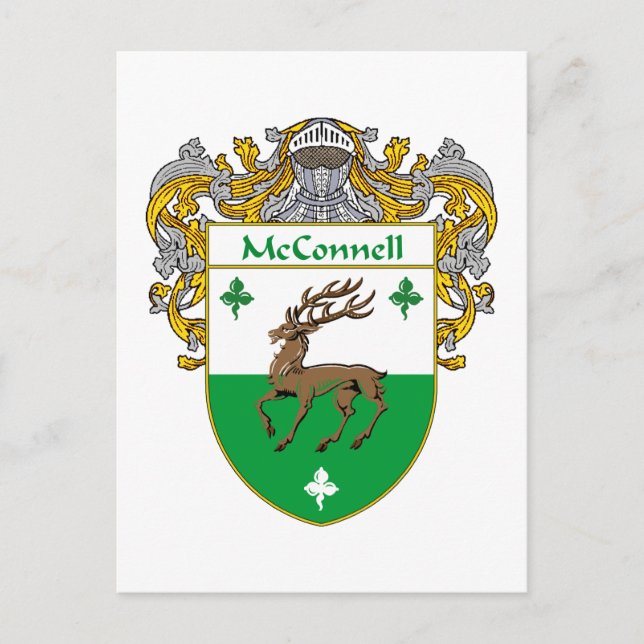 Carte Postale Armoiries de McConnell (mannequins) (Devant)
