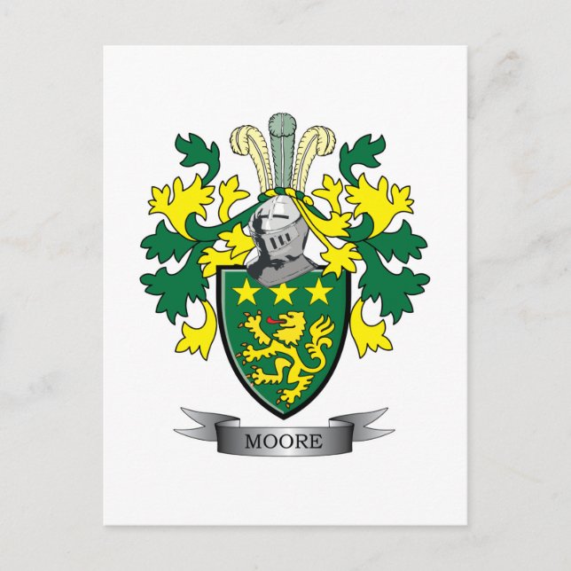 Carte Postale Armoiries de Moore (Devant)