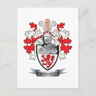 Carte Postale Armoiries de Russell